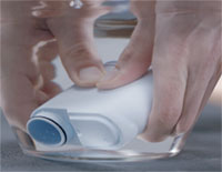 Scoaterea filtrului AquaClean din ambalaj