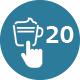 Икона за до 20 напитки