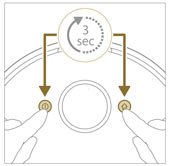 мига след свързване