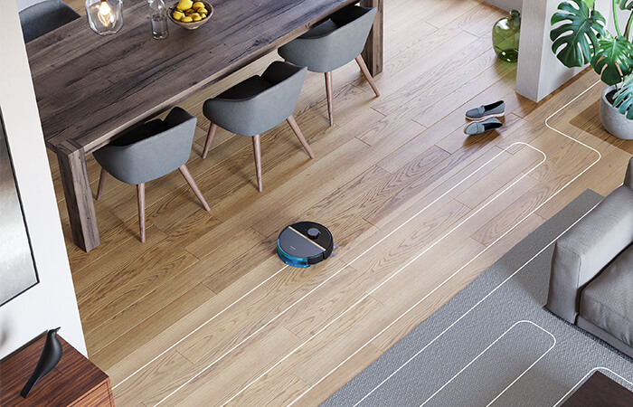 360&deg; лазерна навигация