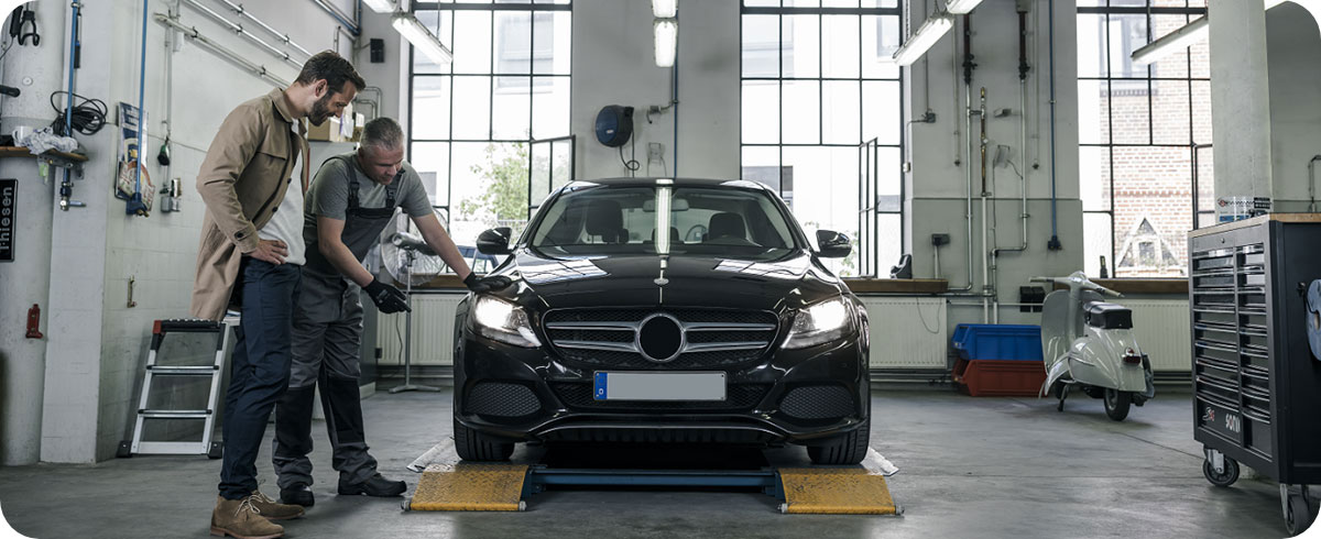 страница за поддръжка на автомобили