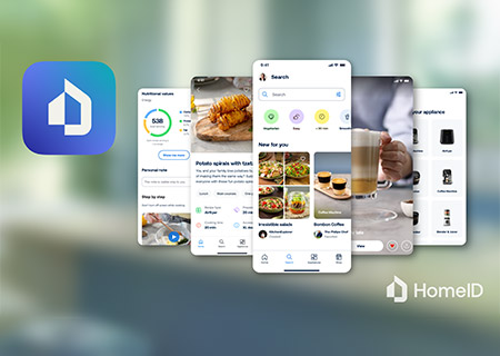 Приложение Philips HomeID, интелигентно приложение за рецепти