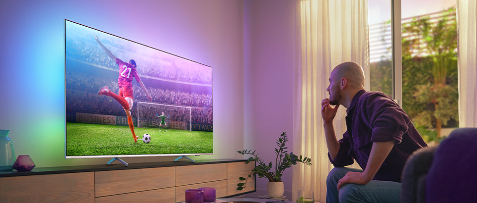 Philips Ambilight TV | Най-добрият телевизор за футбол, спорт